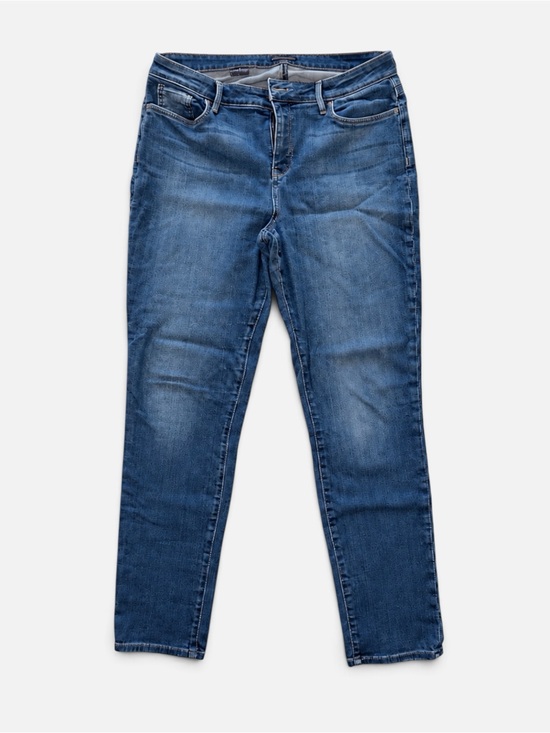 NYDJ Denim - NYDJ Alina Legging Jeans Size 14 Blue Lift Tuck Slim Leg Stretch Denim